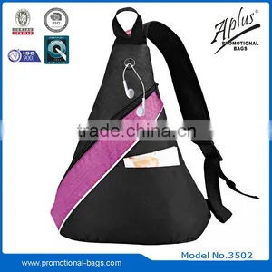 Design Your Own Sling Shoulder Sport Backpack Bag thumbnail-5