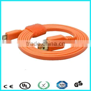 Colorful Custom Flat Braid Usb Cable thumbnail-3
