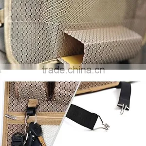 Custom High Quality Multifunction Jacquard Car Storage Bag and Car Back Seat Organizer thumbnail-5