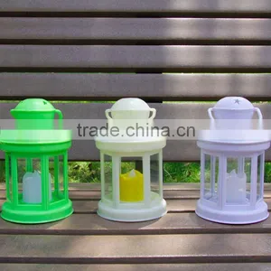 Promotion Poppas BS10 Classic ABS Plastic Cheap Colorful Decoration Hurricane Lantern,Recycled Candle Lantern thumbnail-1