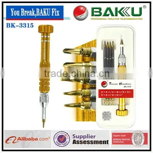 2016 BAKU 5 in 1 Multifunctional Trox Phillips Slotted Pentago Triangle Y Type Precision Screwdriver BK-3315 thumbnail-6