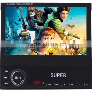7 Inch Car Dvd Vcd cd Mp3 Mp4 Player 1 Din 7 Inch Car Dvd Player thumbnail-1