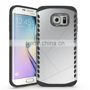 2 IN 1 Hybrid Armor Case for Sumsung S6 Edge Great Protector for Your Love Phone thumbnail-3