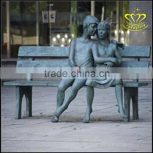 European Angel Bronze Sculpture of City Square Bronze Sculpture thumbnail-6