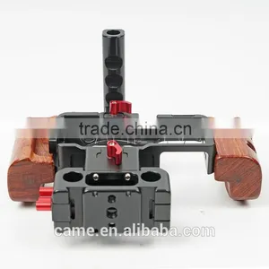 CAME-TV Rig For S Ony A6300 Camera Cage With Wooden Handle thumbnail-5