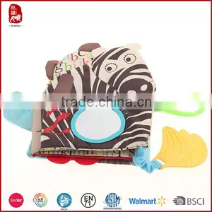 Sedex EN71 Certification Eco Friendly Popular Baby Educational Toys Soft Fabric Cloth Books For Kids thumbnail-5