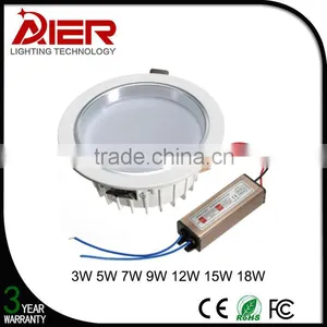 Round Recessed Downlight 3W 5W 7W 9W 12W 15W 18W Option thumbnail-1