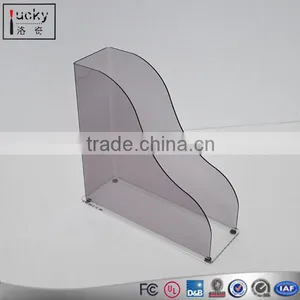 New Design Acrylic Office Documents Holder,Acrylic File Rack thumbnail-4