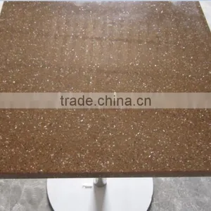 White Artificial Stone Solid Surface Marble Table Top,Restaurant Dinning Table , Coffee Table thumbnail-2