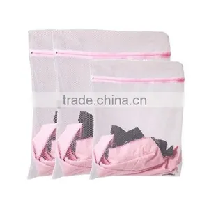 2016 Fast Selling Set 3 Drawstring Closure Mesh Wash Bag thumbnail-2
