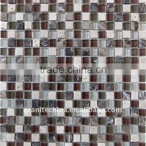 Glass Mix Stone Mosaic thumbnail-1