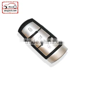 Okeytech vw Smart Key VW Passat 3 Buttons Smart Card Cover for vw Passat Key thumbnail-1