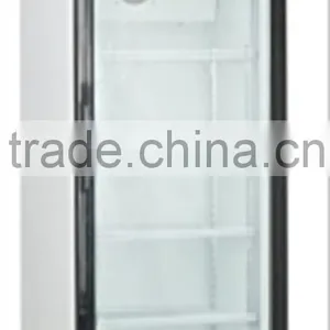 180-430 Liters Single Glass Door Beverage Display Fridges With R134a Gas thumbnail-2