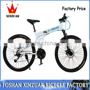 26 Inch Folding Bike With 24s Sports Mountain Bike thumbnail-1