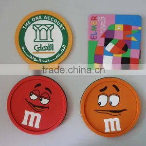 Soft Pvc Coaster/3D Soft Pvc Coaster thumbnail-1
