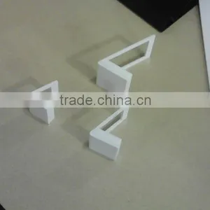White Acrylic Earring Ring Display thumbnail-2