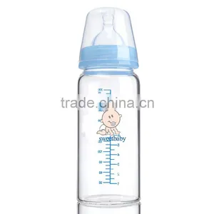 150ml Standard Size High Borosilicate Glass Baby Feeding Bottle thumbnail-3