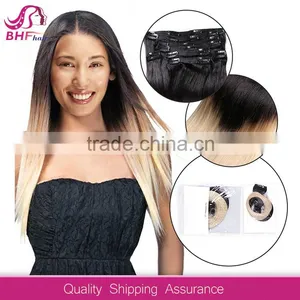 New Product Kinky Curly Clip in Hair Extensions thumbnail-1