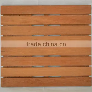 Teak Wooden Shower Room Mat FSC Approved thumbnail-1