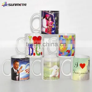 Direct Factory Wholsale 11oz White Coated Ceramic Sublimation Mug (SKB01A) thumbnail-2