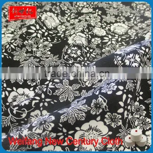China Suppliers Wholesale Cheap Printed 100% Rayon Fabric, Viscose Fabric for Women Dress thumbnail-1