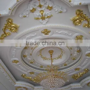 Wholesale PU Foam Polyurethane Ceiling Molding Decorative Crown Mouldings on the Walls thumbnail-3