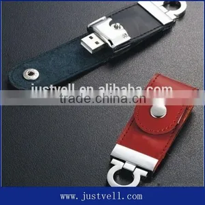 2015 Promotional Gift Leather Usb Flashdrive, Customized Logo Leather Usb Flashdrive With Full Capacity thumbnail-3