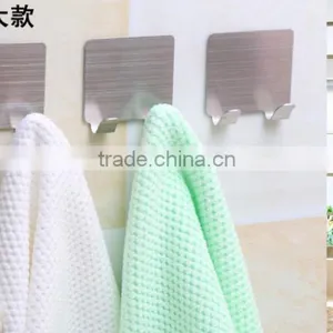 Clothes Metal Hanging Stainless Steel Adhesive Hook thumbnail-2