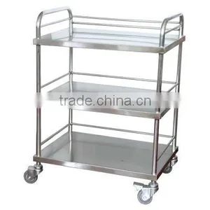XHT-2 Hospital Trolley With Three Layers thumbnail-1