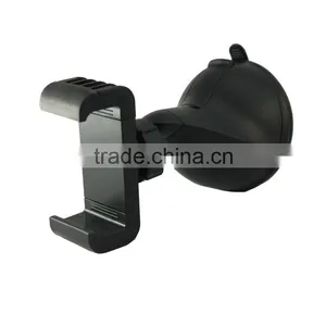 Lazy Man Windsheild Mount Holder Rotating Function Clip Design Sucker Cup Phone Stand thumbnail-1