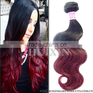 Burgundy Malaysian Human Hair Extension thumbnail-1