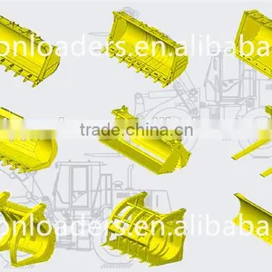 Professional Custom Service SDLG 4Ton Wheel Loader Optional Equipment Grass Grapple For LG946L/LG936L/LG956L/LG968 Wheel Loader thumbnail-3