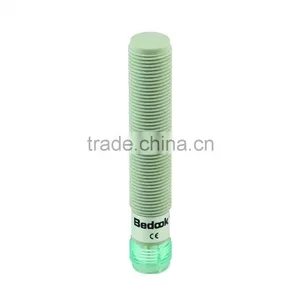 M12 Plug Series DC 3-wire Capacitive Proximity Sensor With Plastic Cylindrical Housing thumbnail-1