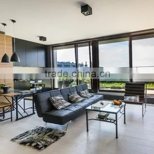 Modern Aluminium Balcony Sliding Door Double Glazed Clear Glass thumbnail-1