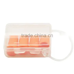 Best Buys Non-toxic Silicone Material Custom Ear Protectors Earplugs With Plastic Package thumbnail-5
