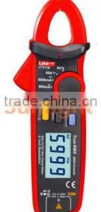 True RMS 60A Mini Clamp Meter, AC/DC/Resistance/Capacitance Clamp Multimeter, UT211B thumbnail-1
