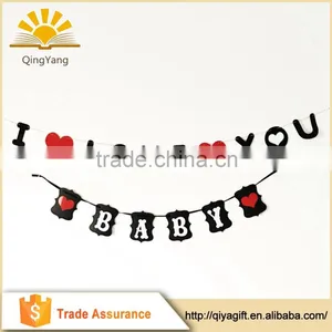 Wedding Anniversary Banner Party String Bunting for Valentine's Day thumbnail-1