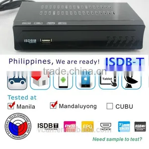VCAN1047 Home ISDB-T Digital TV Receiver Digital tv Set Top Box for Philippines thumbnail-2