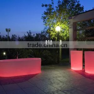 New Fashion Light Eco-friend Waterproof Plastic Bathtub Color Changing Led Tubs/2016 Hot Sale Comfortable and Colorful Led Tub thumbnail-2