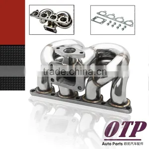 Exhaust Manifold for Honda 88-91 CRX 92-00 Del Sol SS D15/D16 TOP MOUNT thumbnail-1