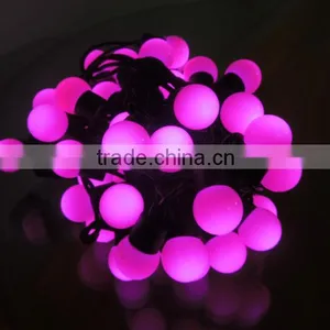 Pink Color Holiday Led Bulb String Light thumbnail-1