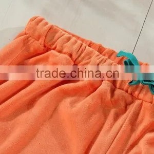 Orange Bamboo Suit Bathrobe Homewear thumbnail-4