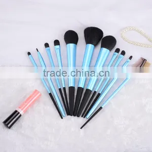 Professional 11 Pieces Metal Handle Makeup Brush Set,Tapered Handle Makeup Brush Set thumbnail-6