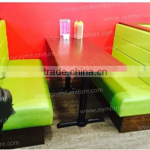 Classical Style Leather Dining Booth thumbnail-1