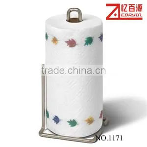 Free Standing Metal Toilet Paper Towel Holder thumbnail-1