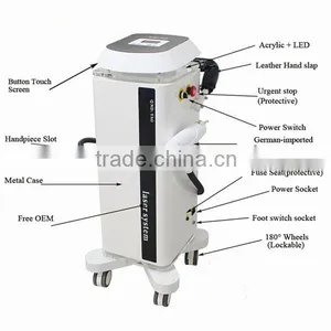 Double Laser Roots Nd Yag Laser Tattoo Removal Machine Q Switch Laser Tattoo Removal Machine 532nm 1064nm Active Q Switch Nd Yag Laser Pigment Removal Q Switched Laser Machine thumbnail-4
