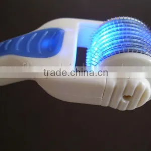 Hot Vibrating LED Derma Roller With 4 Bio Lights Titanium Derma Roller thumbnail-1