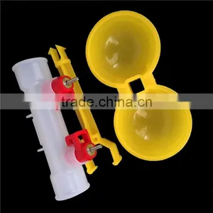 Dual Heads Feeder Driking Poultry Waterfowl Chick Chicken Quail Food Water Tool thumbnail-4
