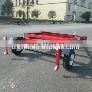 4 x 8ft Folding Red Utility Trailers With Powder Coated thumbnail-2
