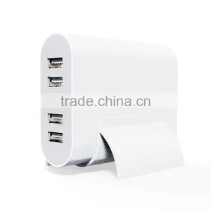 5 Ports USB Multi Plug Outdoor Travel Charger thumbnail-1